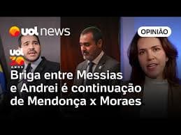 Conflito entre Jorge Messias e Andrei se Refere à Batalha Anterior com Mendonça e Moraes