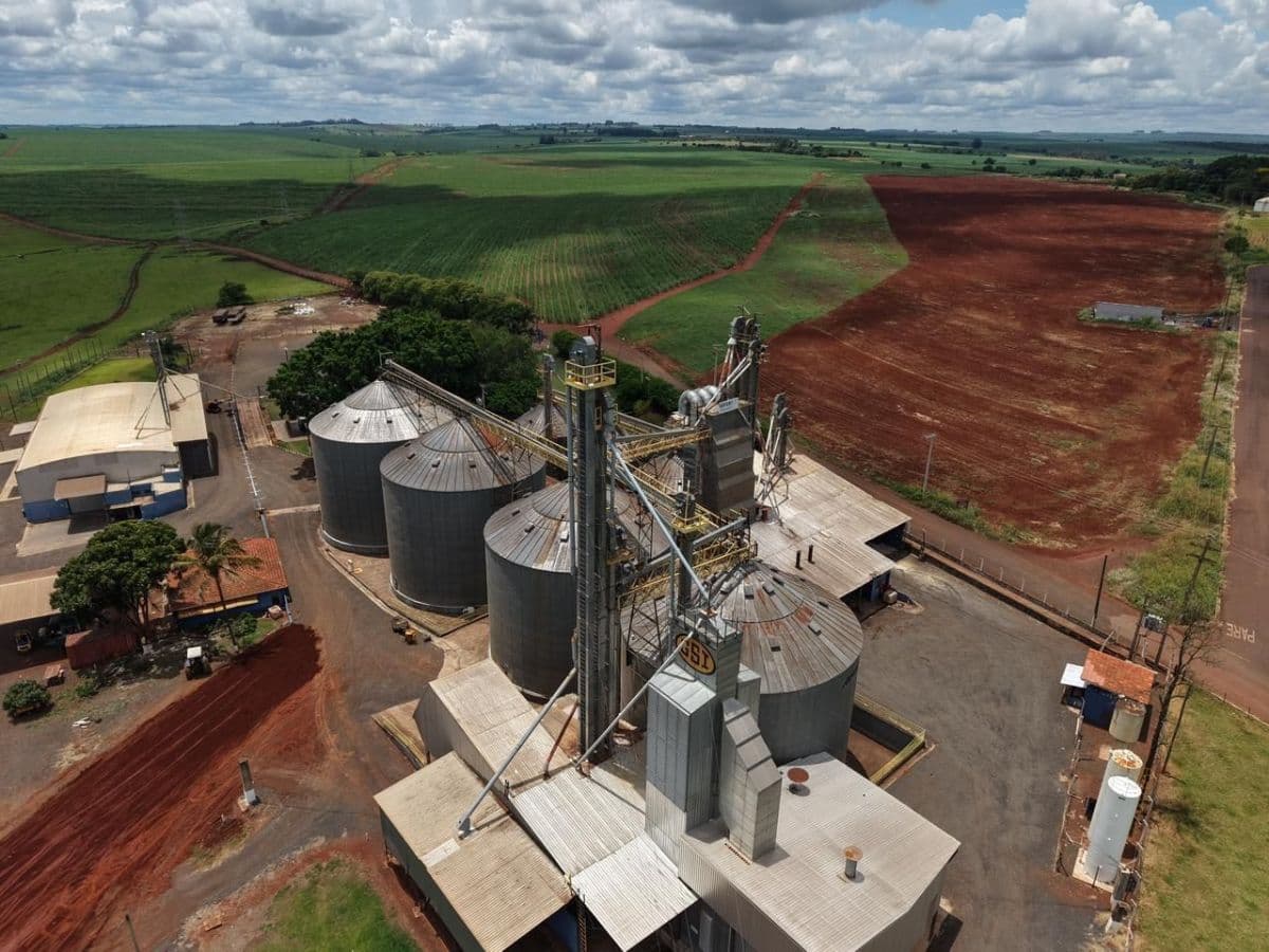 Capacidade de armazenamento agrícola no Brasil cresce 1,1% em 2025