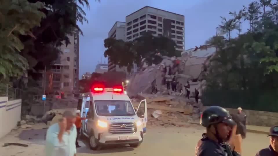 Terremotos na Venezuela provocam destruição em Caracas