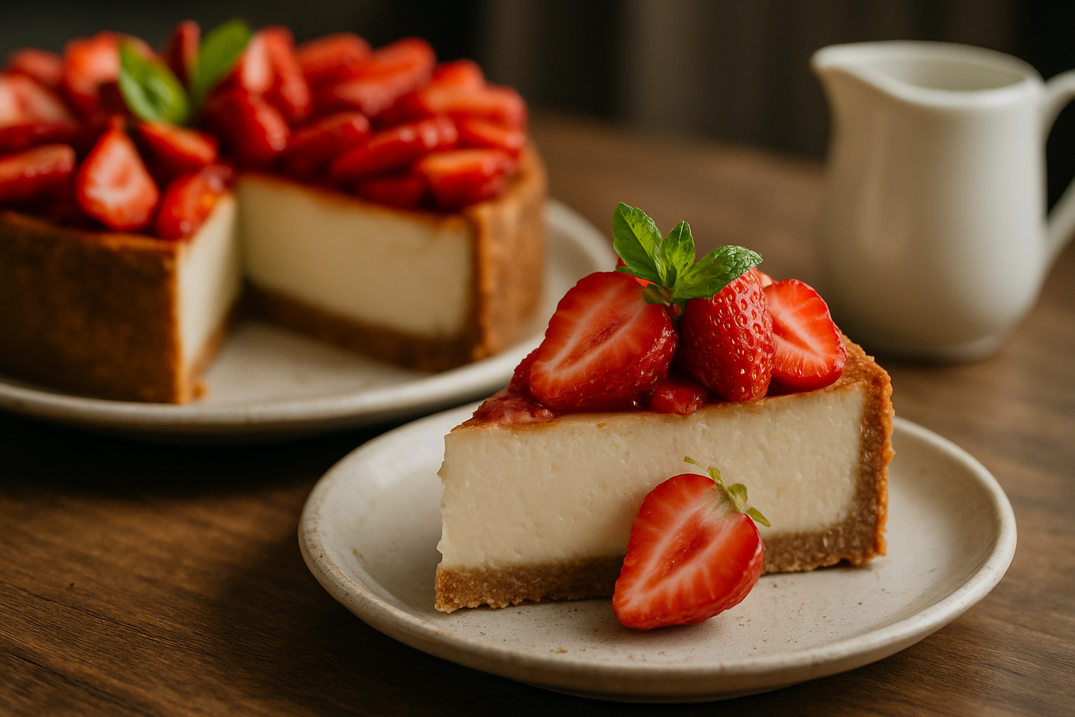 Cheesecake de Morango: Uma Delícia para Ocasiões Especiais