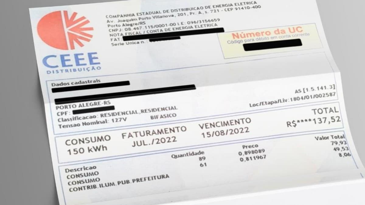 Bandeira tarifária amarela em setembro aumentará custo da energia