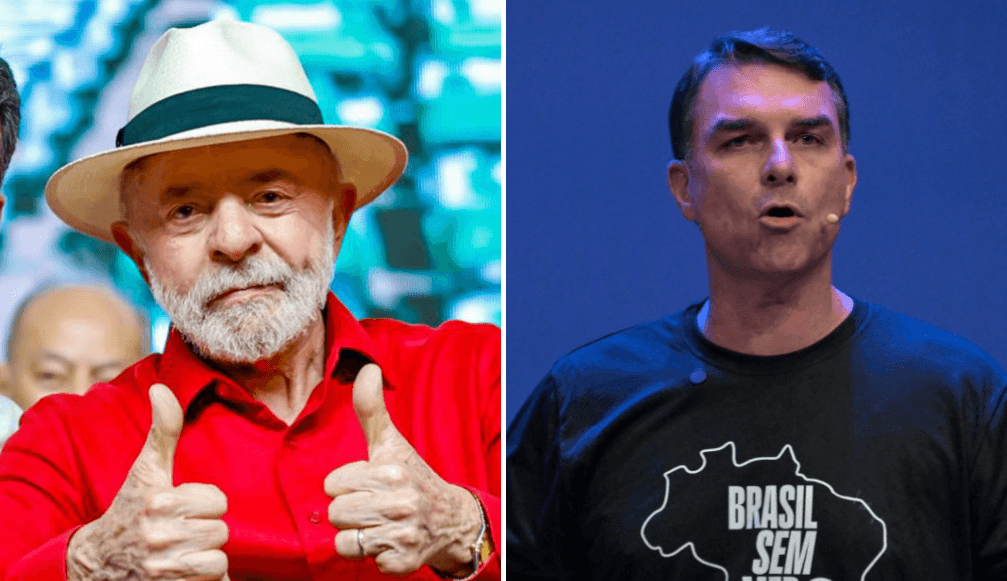 Lula lidera leve preferência sobre Flávio Bolsonaro em pesquisa