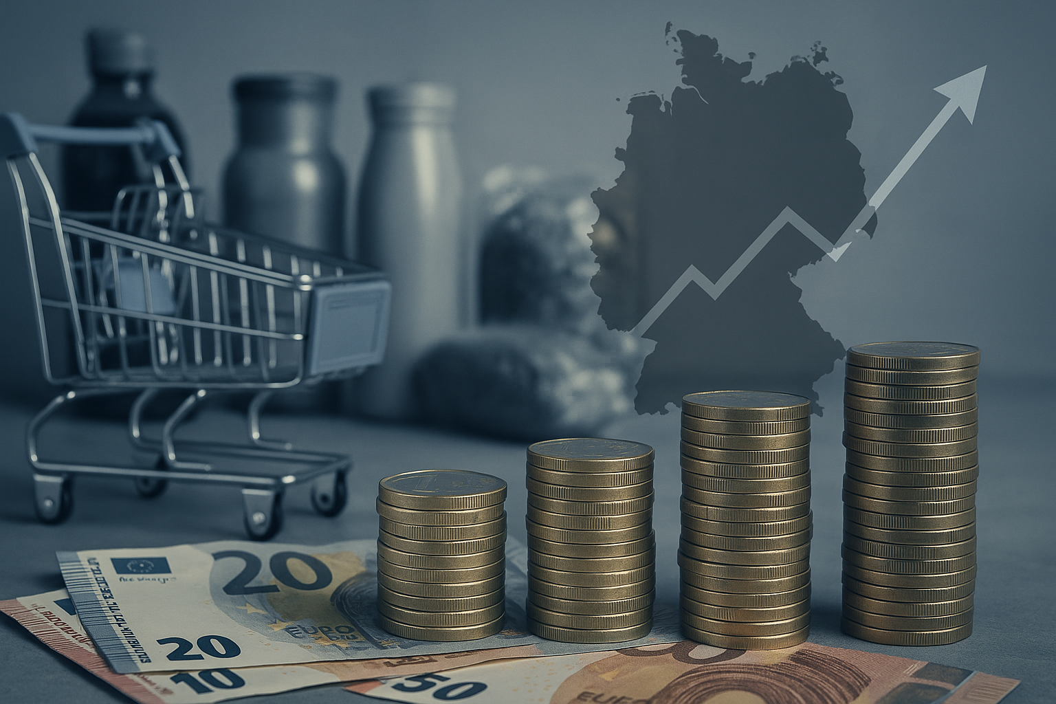Inflação na Alemanha atinge 2,9% em abril, superando expectativas