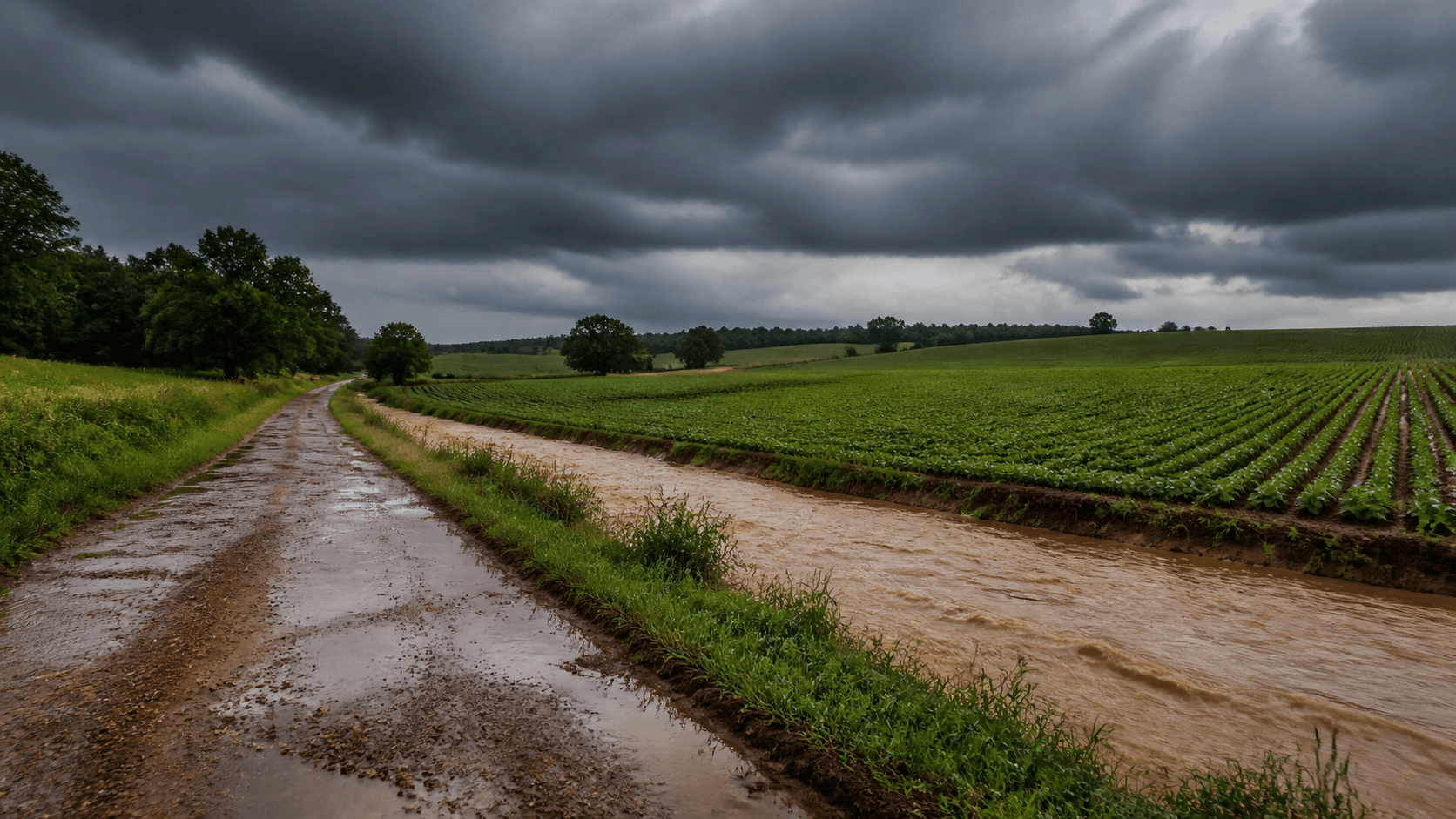 Tempestade afeta Rio Grande do Sul com alerta vermelho