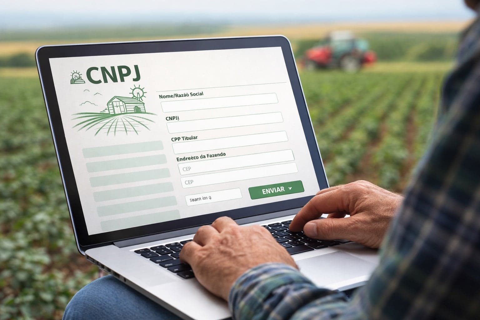 CNPJ será obrigatório para produtores rurais no Brasil até 2027