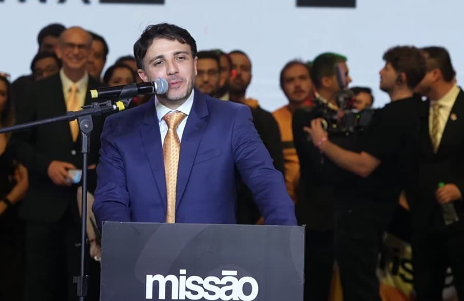 Renan Santos promete acabar com facções criminosas em um ano