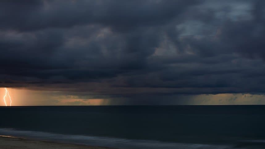 Ciclone provoca instabilidade no tempo no Sul do Brasil