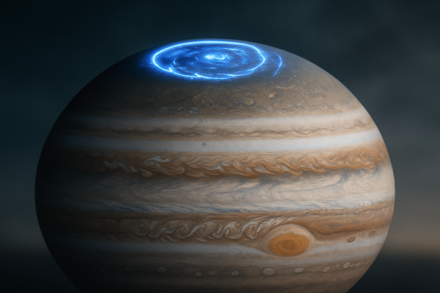 Tempestades em Júpiter Geram Raios 100 Vezes Mais Potentes que os da Terra