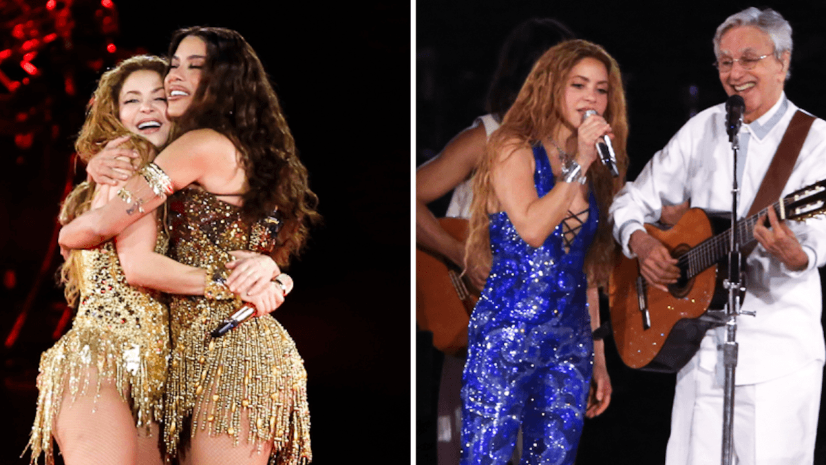 Shakira brilha no Todo Mundo no Rio com estrelas brasileiras