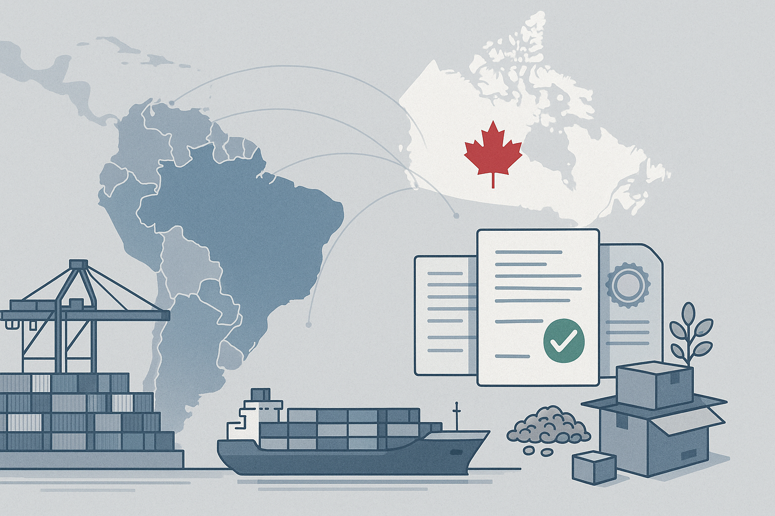 Brasil e Canadá avançam em negociações do Mercosul