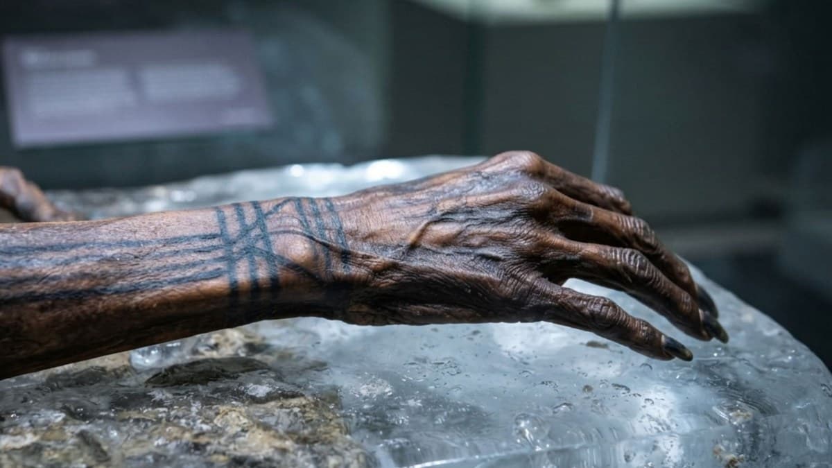 Múmia de 5.300 anos revela os registros de tatuagem mais antigos
