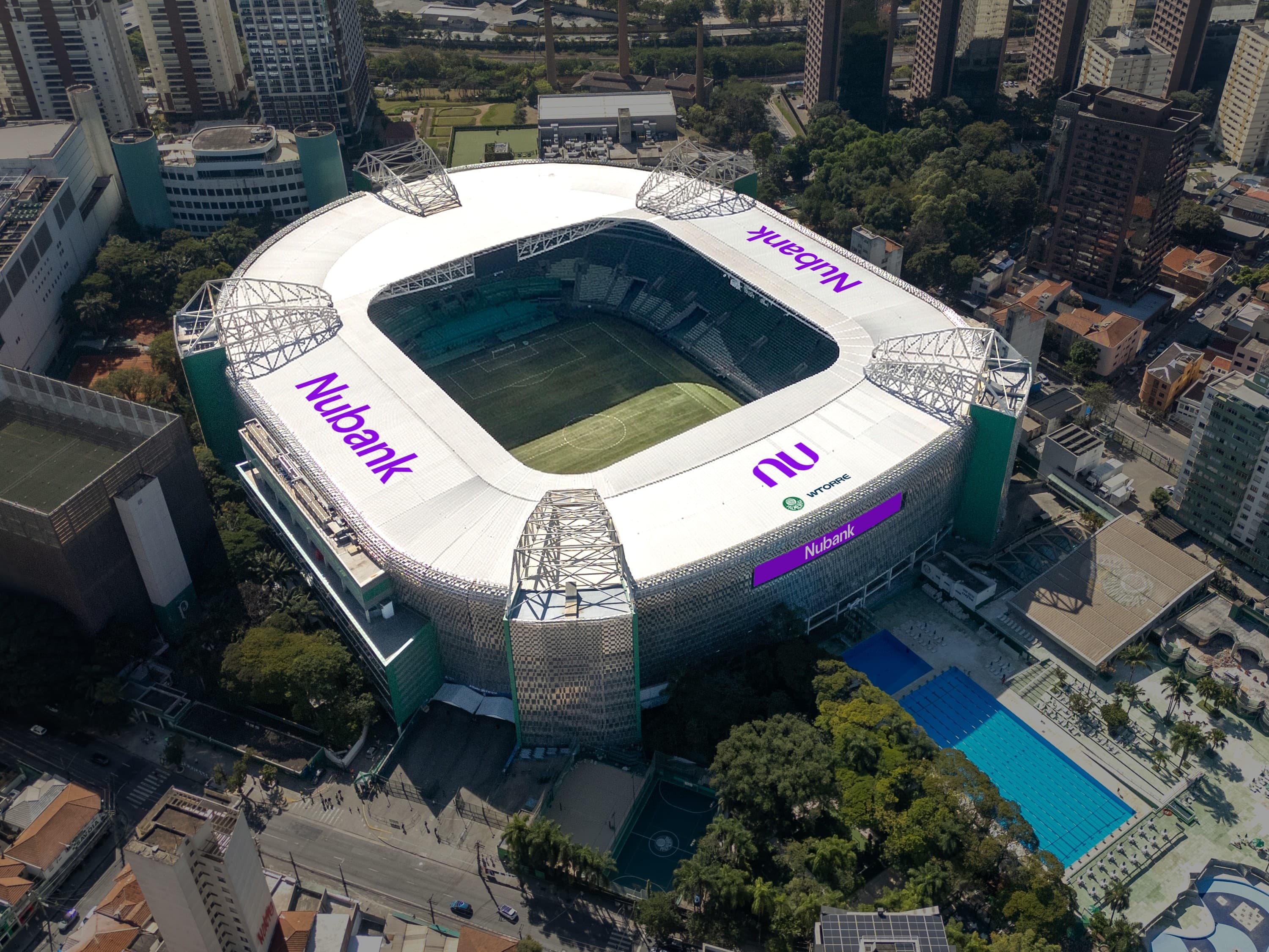 Nubank renomeia Allianz Parque para Nubank Parque