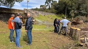 Barragem no RS sofre colapso e gera preocupação entre moradores