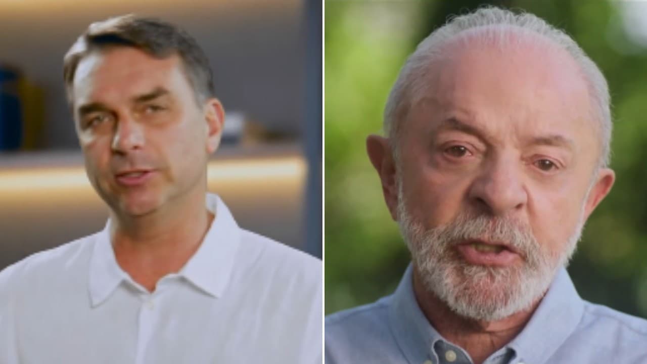 Lula e Flávio Bolsonaro fazem últimas aparições na propaganda eleitoral