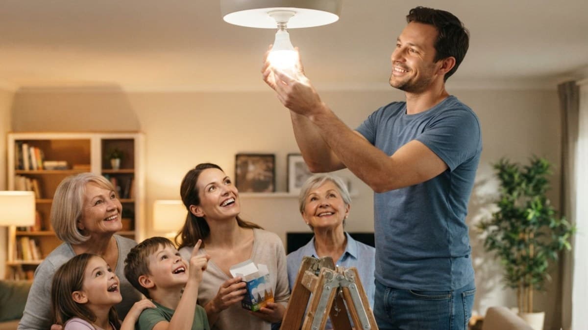 Substituição por lâmpadas LED reduz em 33% o consumo de energia
