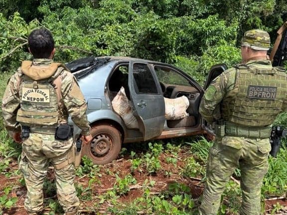 Polícia Federal apreende 350 kg de defensivos em Guaíra, PR