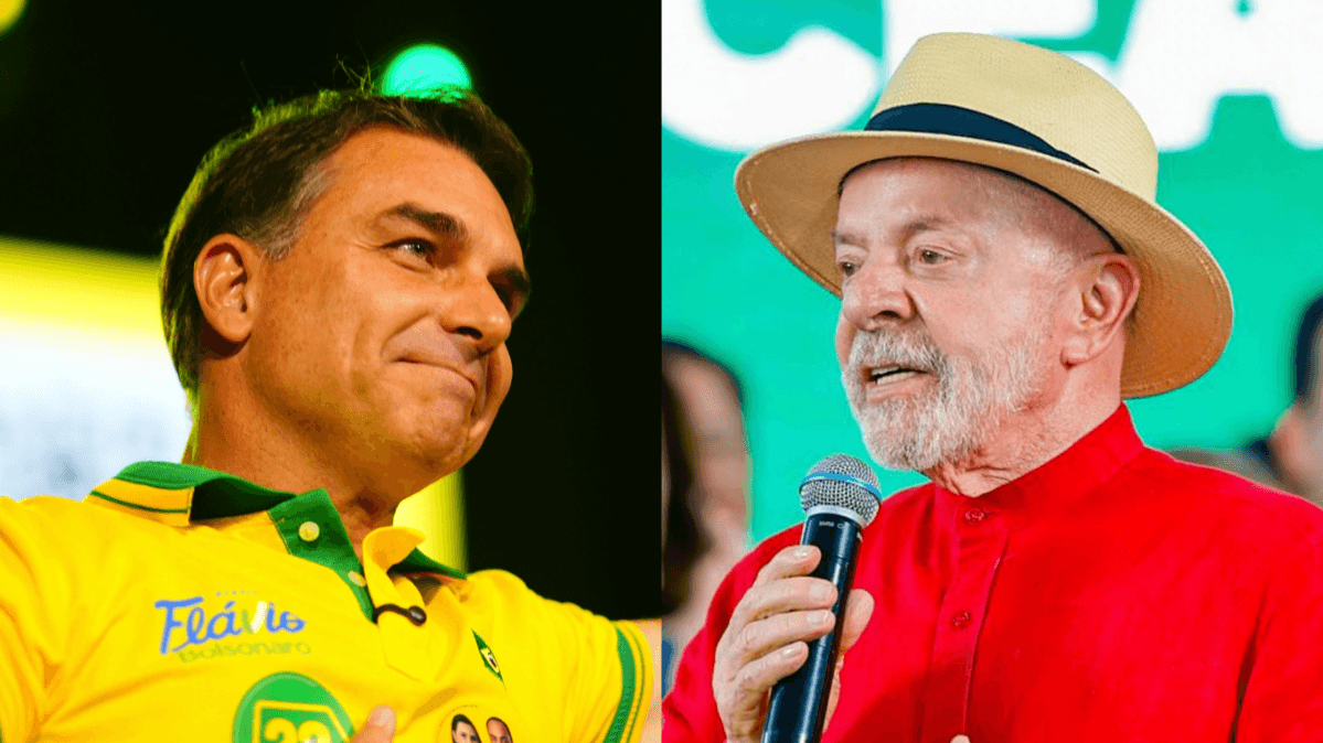 Flávio Bolsonaro aposta em renovação para o segundo turno da eleição presidencial