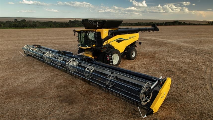 New Holland nacionaliza produção de plataformas para colheita no Brasil