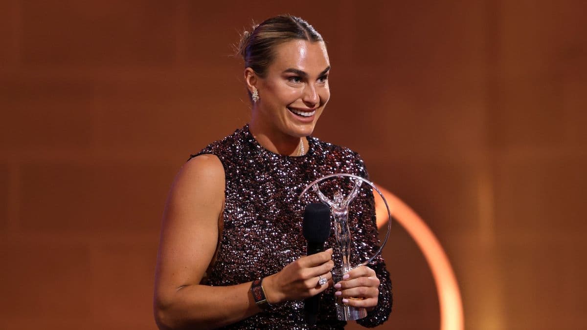 Aryna Sabalenka é eleita Melhor Atleta do Ano no Prêmio Laureus