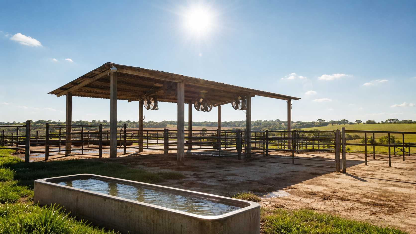 Calor e umidade elevam stress térmico em bovinos no Rio Grande do Sul