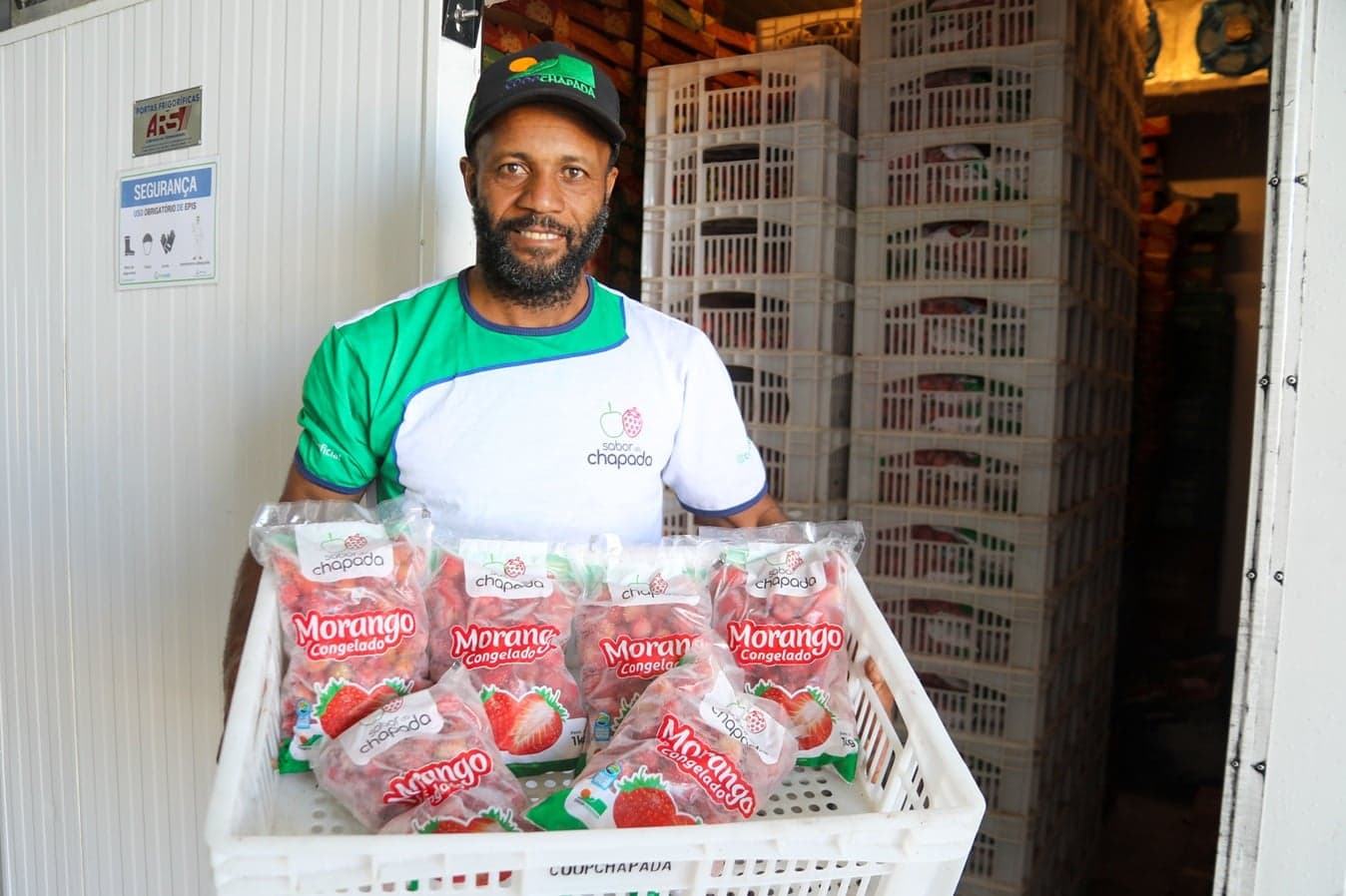 Cooperativa de Mucugê impulsiona renda e turismo com frutas vermelhas