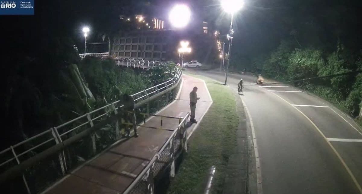 Ciclovia Tim Maia é interditada devido a ondas fortes no Rio