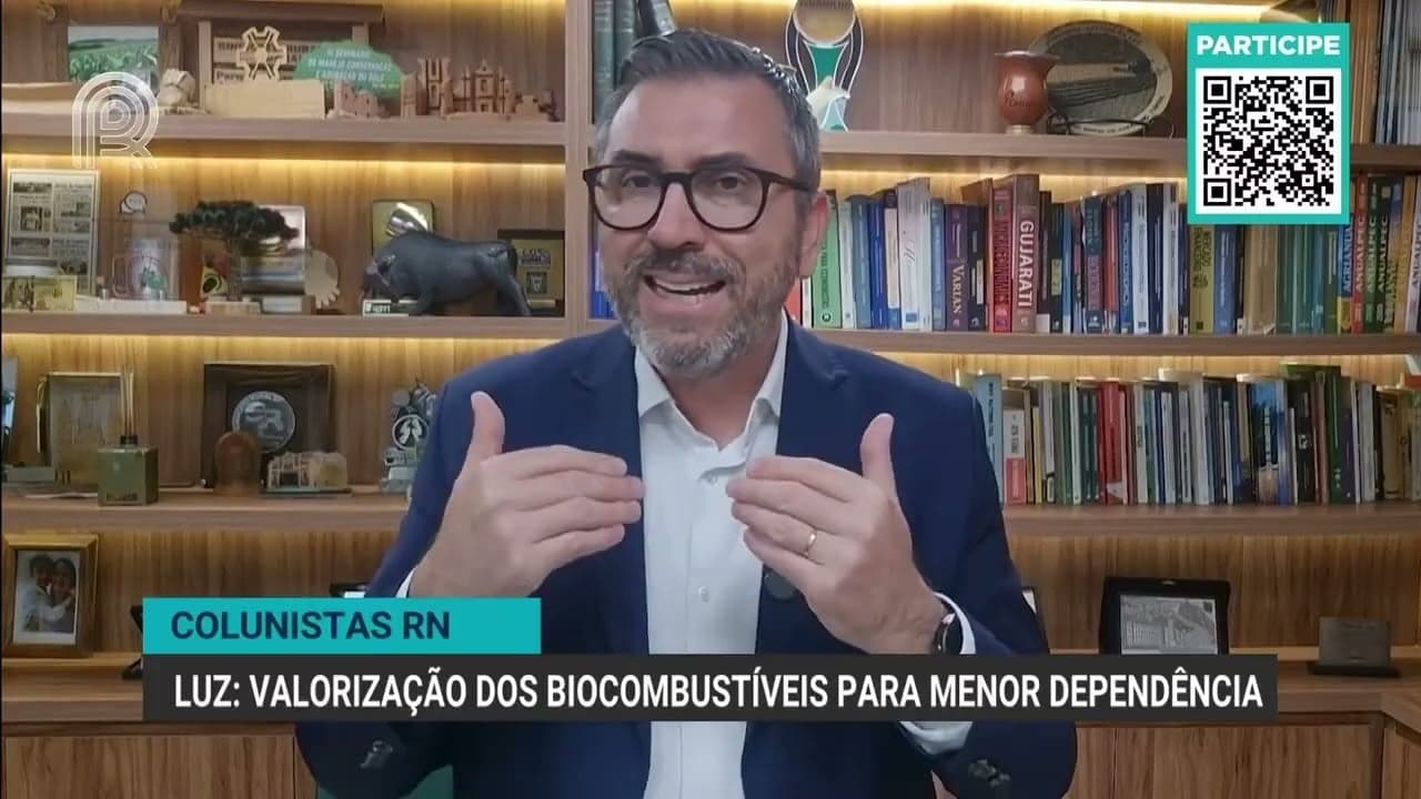 Antônio da Luz defende biocombustíveis para fortalecer economia do Brasil