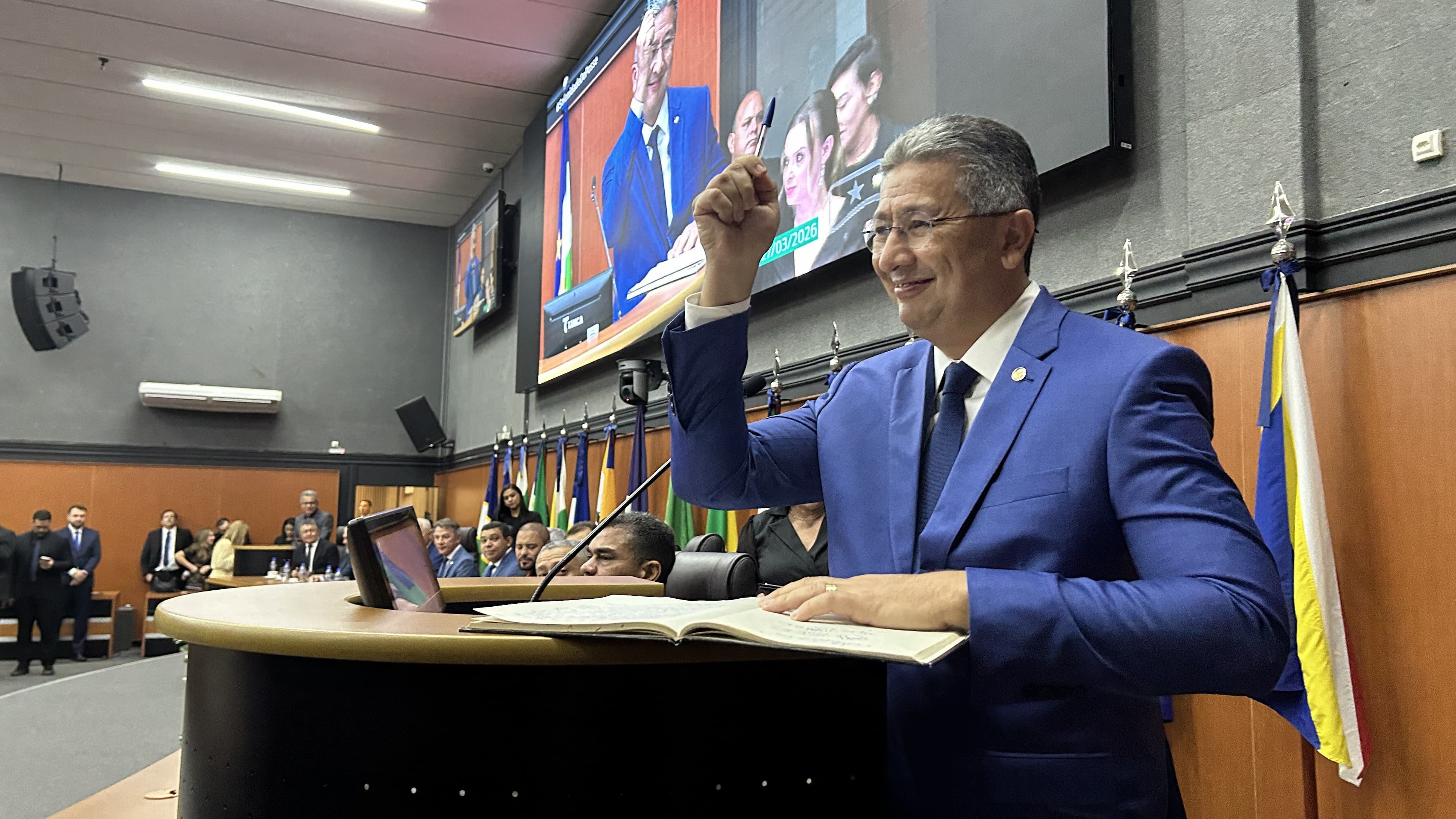 Edilson Damião Assume Governadoria de Roraima com Promessa de União