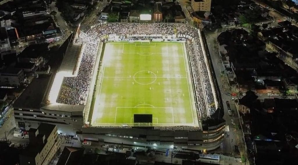 Santos avança na modernização da Vila Belmiro durante pausa no calendário