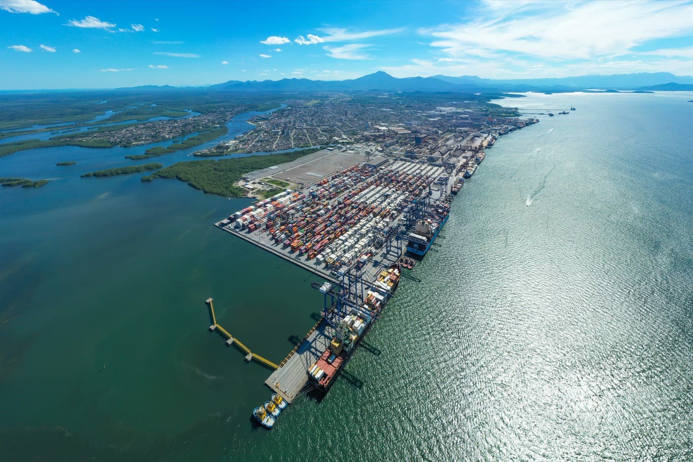 TCP registra recorde de movimentação de TEUs em setembro