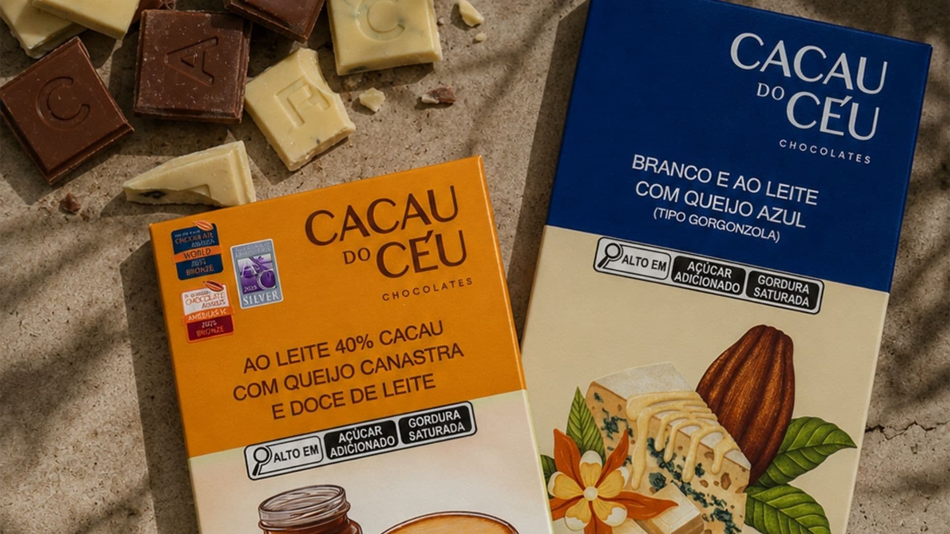 Cacau do Céu inova com chocolate e queijo premiados