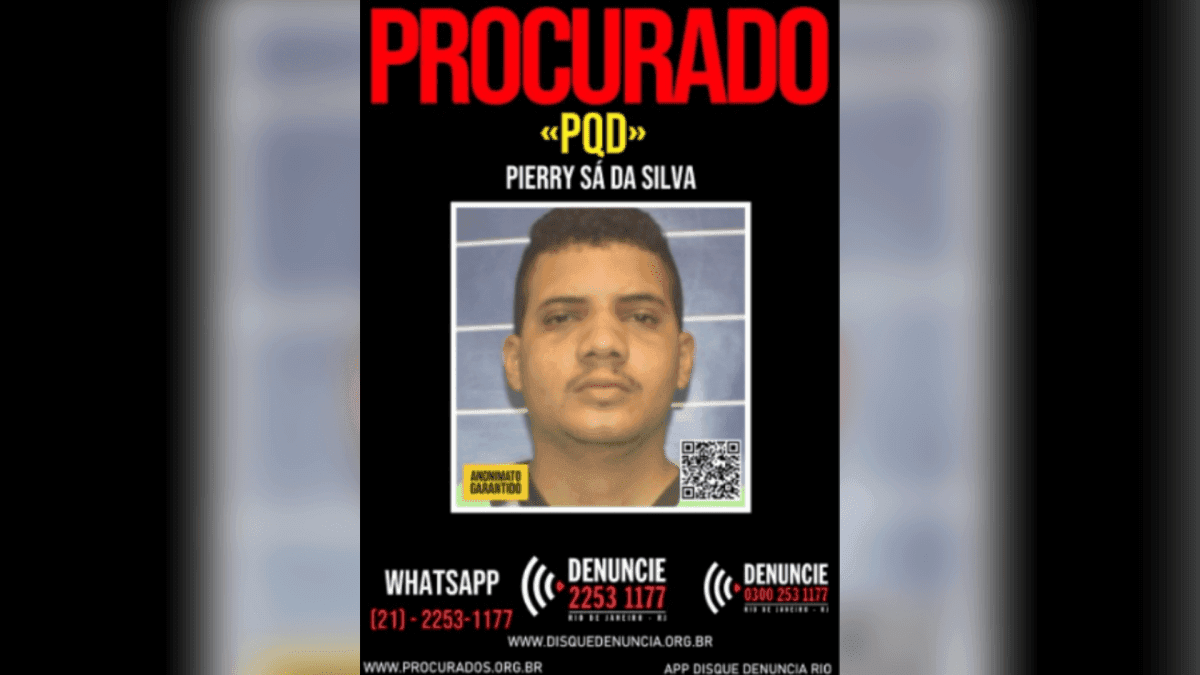 Líder do Comando Vermelho é preso no Rio de Janeiro