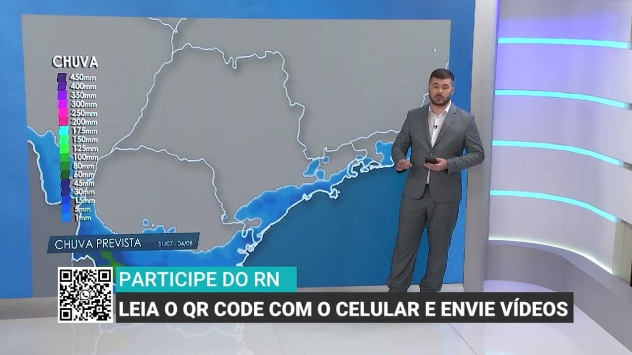 Chuvas em São Paulo entre quarta e sexta, calor continua