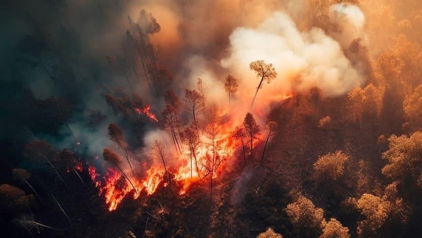 Ondas de calor e incêndios afetam produção agropecuária na Europa