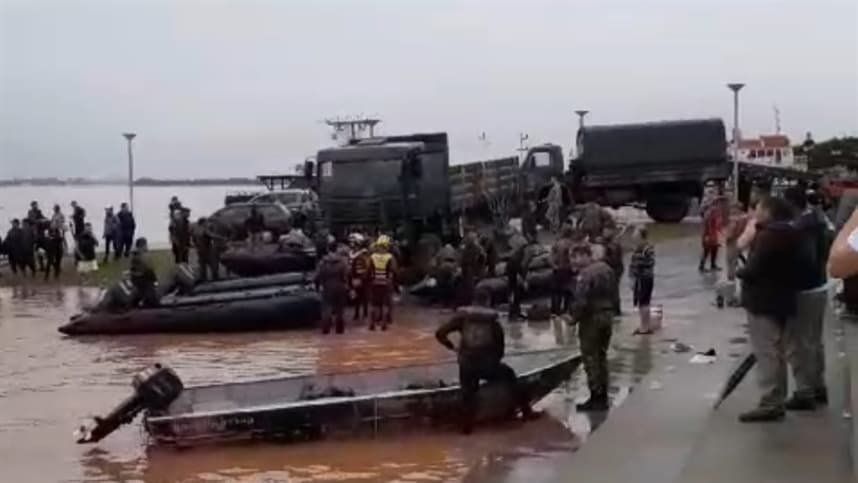 Nível do Guaíba atinge 5,04m, registrando baixa significativa