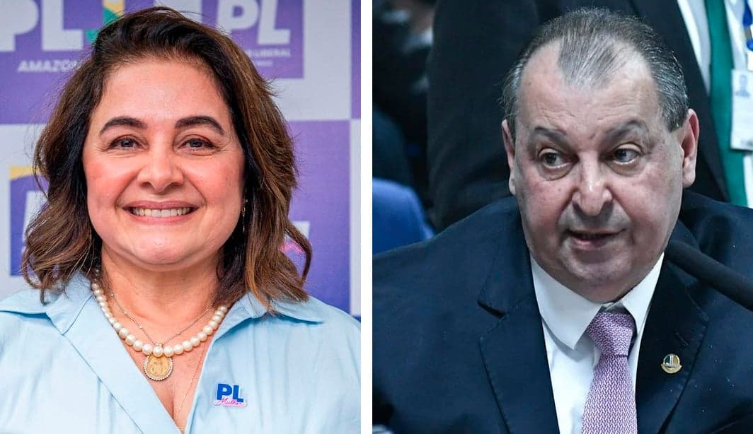 Omar Aziz lidera pesquisa, mas perde para Maria do Carmo no segundo turno