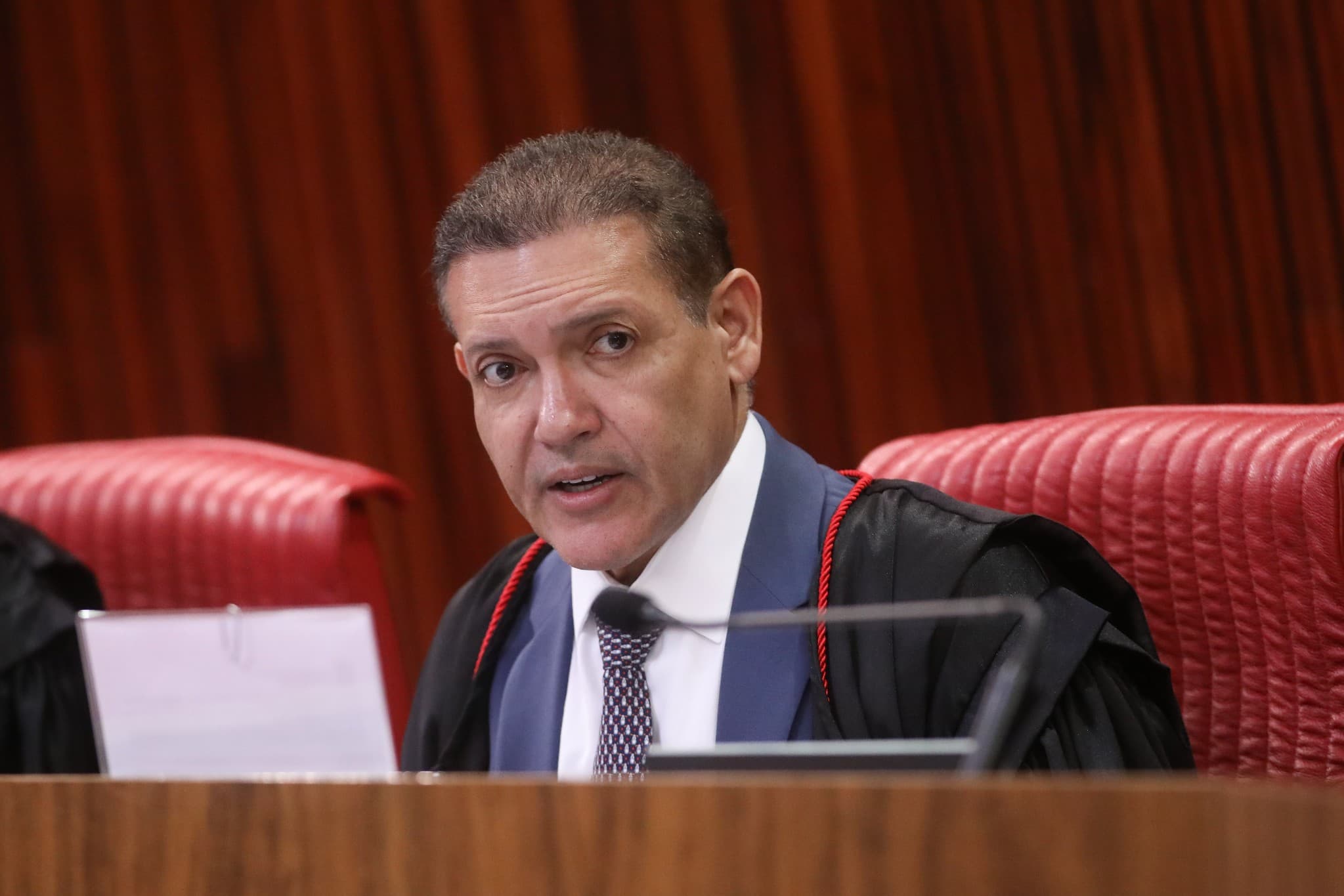 Kássio Nunes defende urnas eletrônicas como patrimônio democrático