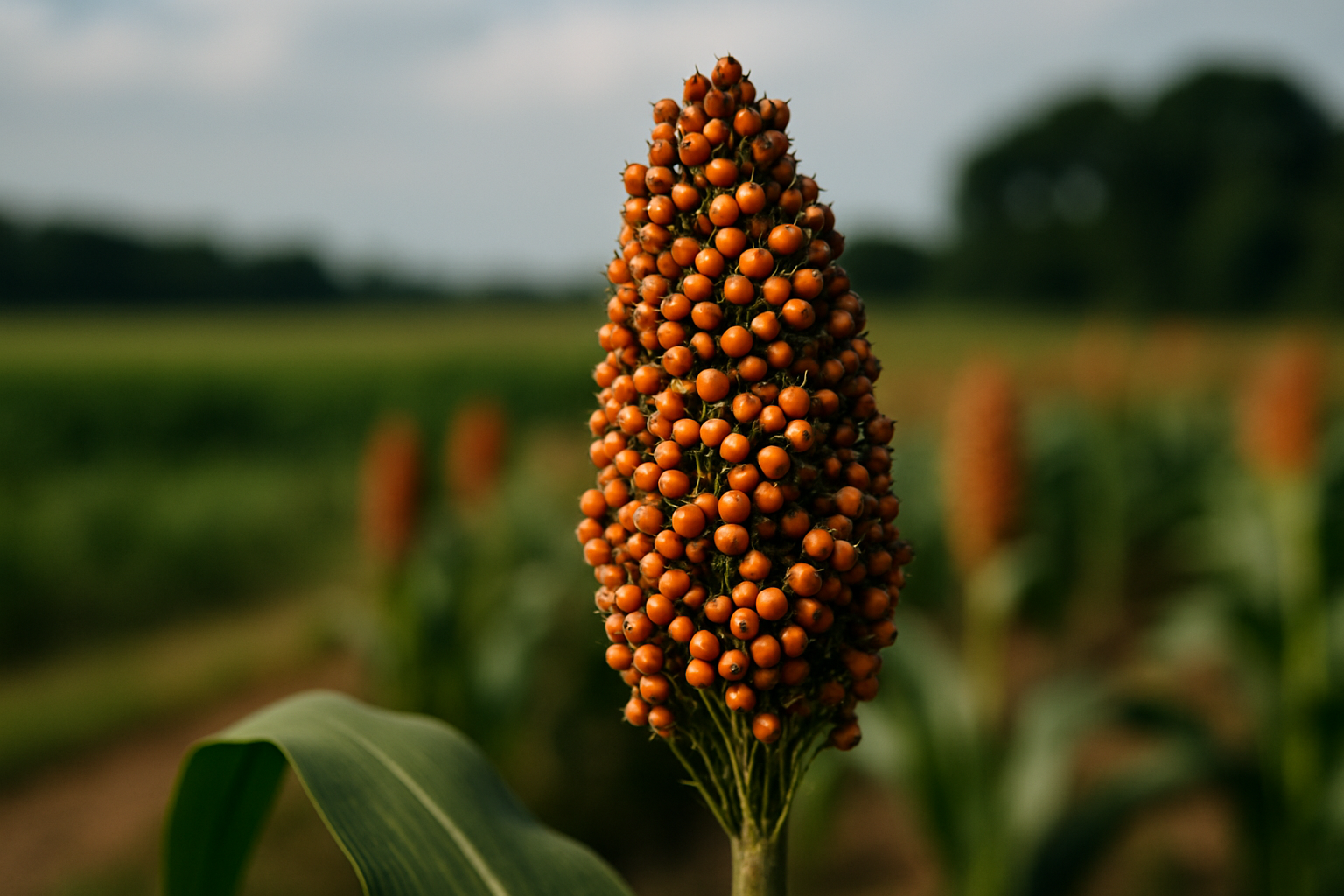 Brasil registra crescimento de 35% na produção de sorgo na safrinha