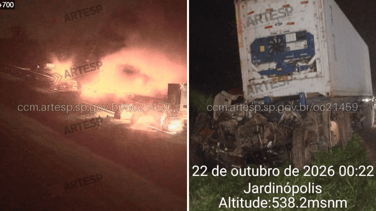 Acidente na Rodovia Anhanguera causa morte e congestionamento