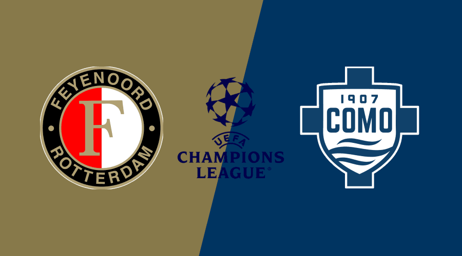 Feyenoord x Como hoje: tudo sobre o jogo pela Champions League