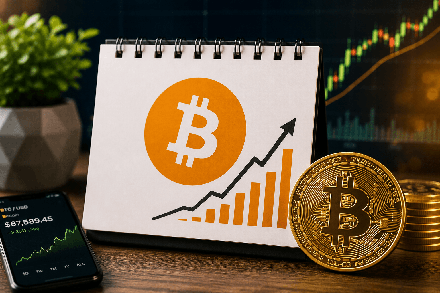 Bitcoin reage acima de US$ 64 mil, mas mercado cripto ainda enfrenta zona de risco