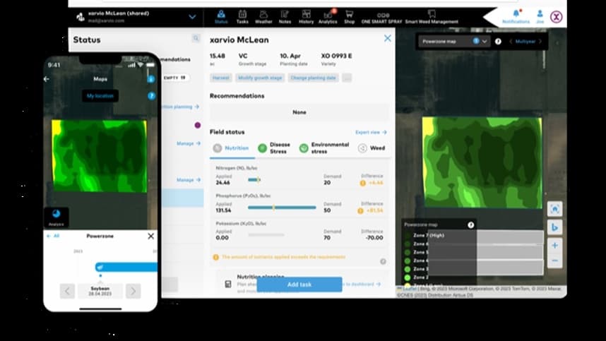 Agrishow: xarvio® apresenta inovações digitais para otimizar semeadura