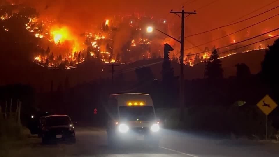 Incêndio florestal na Colúmbia Britânica afeta produção de vinho