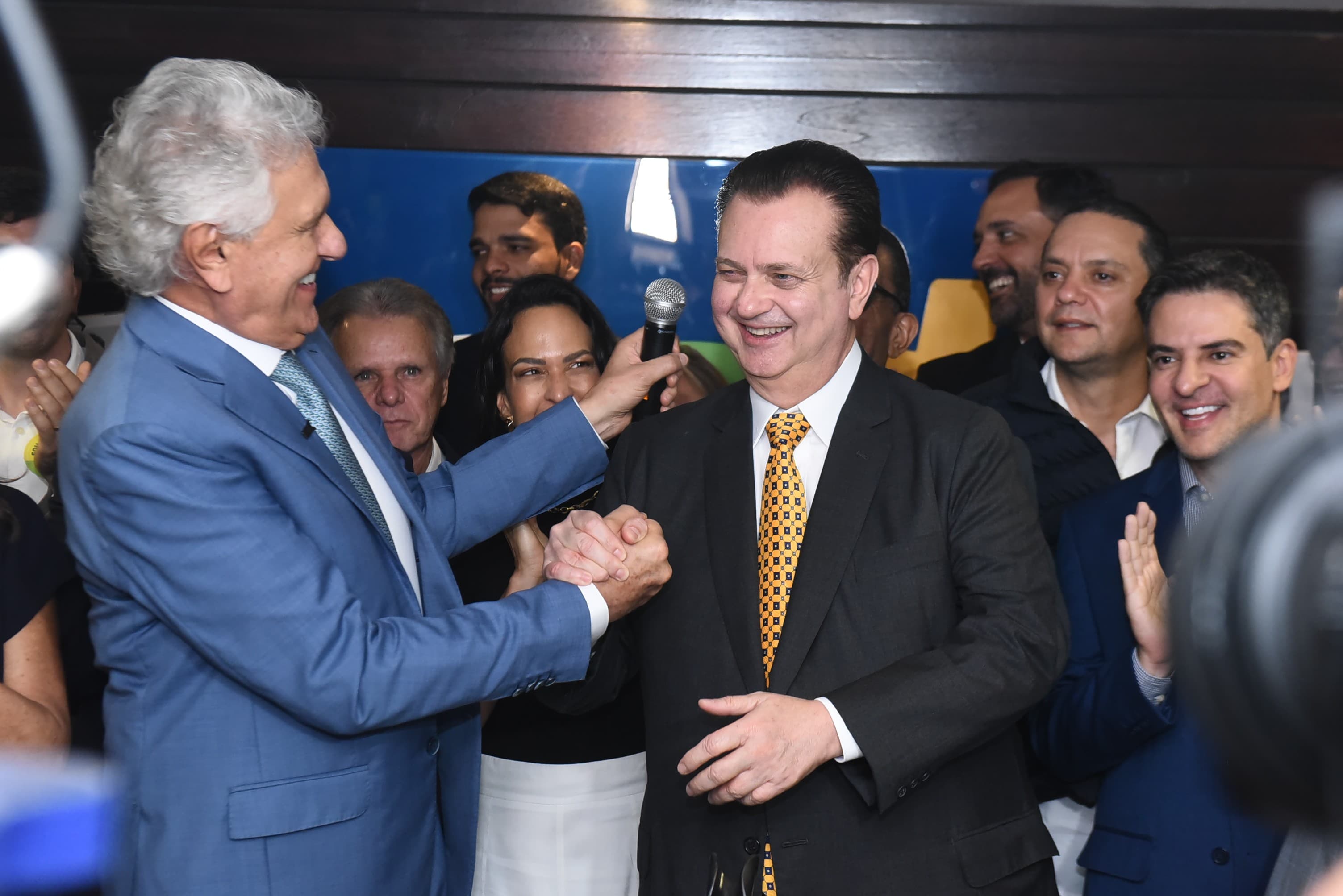 Caiado e Kassab formam chapa puro-sangue para a presidência