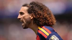Marc Cucurella transforma cabeleira em símbolo da Espanha