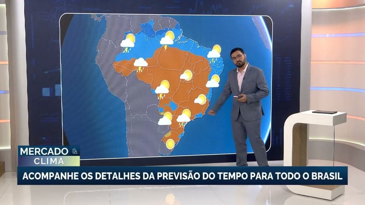 Chuvas atingem Sul e Sudeste do Brasil, mas clima firme é esperado