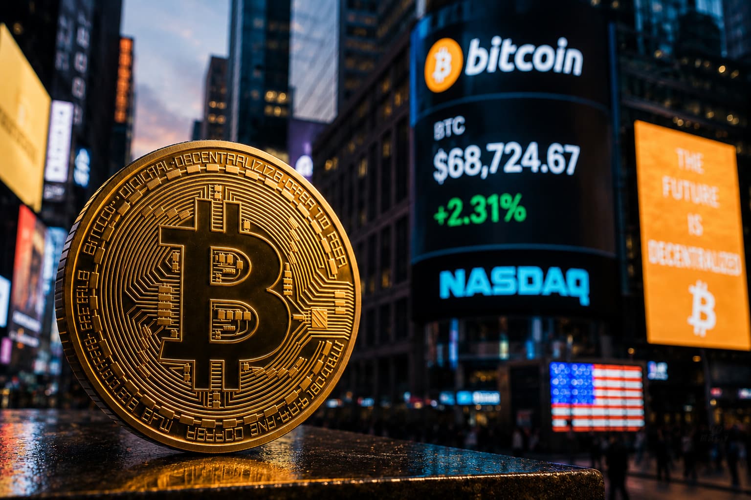 Bitcoin oscila perto de US$ 79 mil enquanto investidores acompanham fluxos em ETFs e janela do Fed