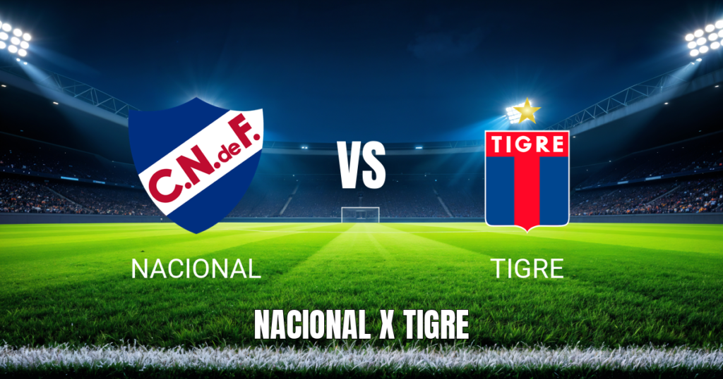 Nacional x Tigre hoje: horário, onde assistir e tudo sobre o jogo pela Copa Sul-Americana