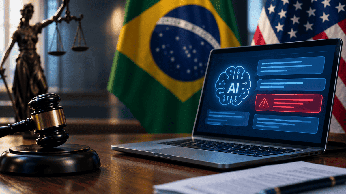 Decisão brasileira inspira sanção nos EUA por uso inadequado de IA