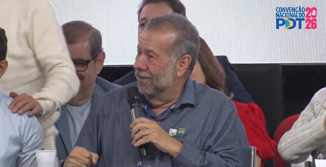 PDT apoia reeleição de Lula em convenção nacional